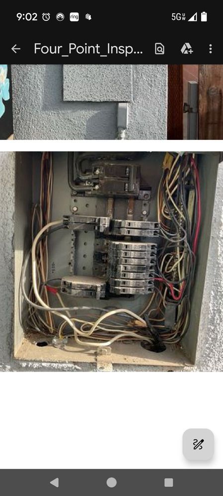 Panel upgrade before installation