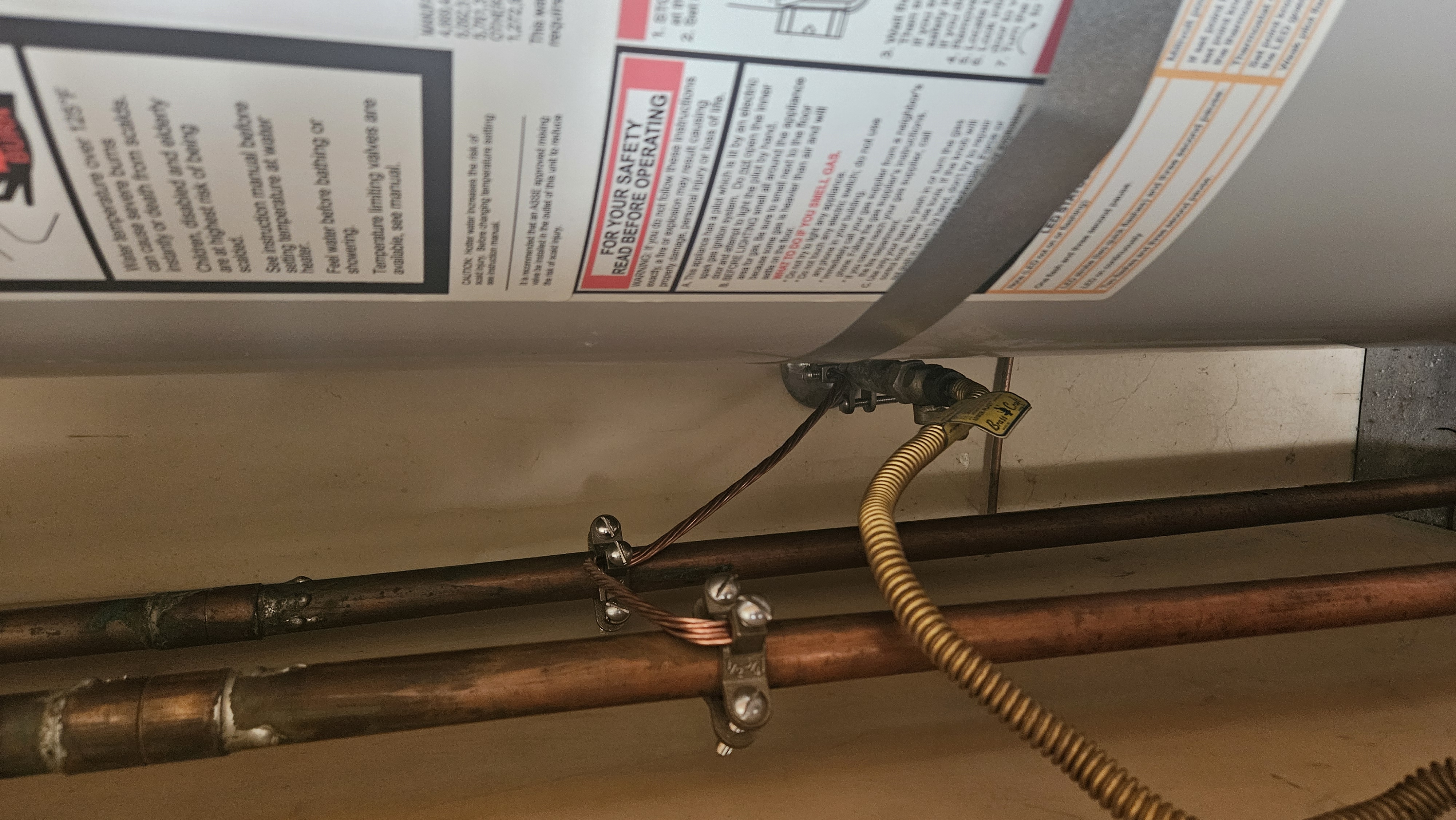Water Heater Bond